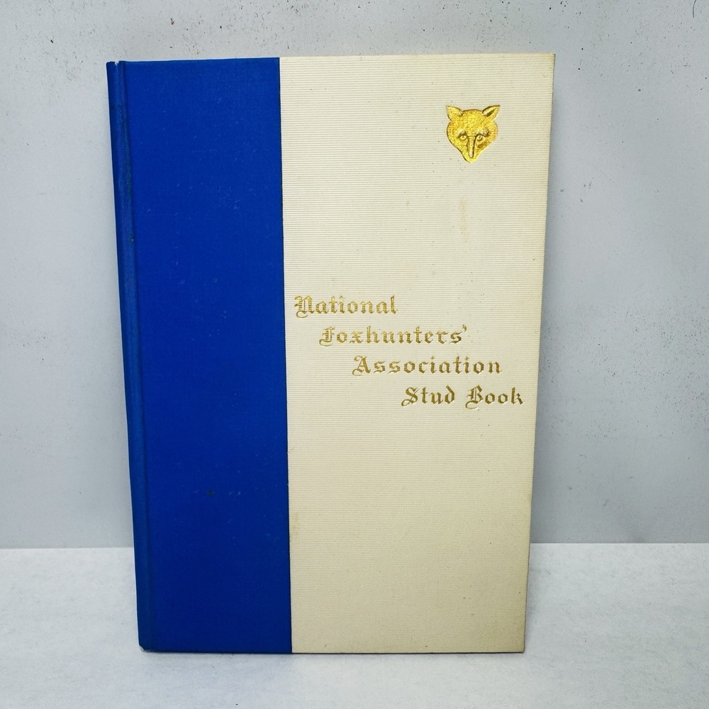 National Foxhounds' Stud Book Volume II. Compiled by Roger D. Williams Hardback